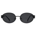 thumbnail image 3 of Gafas de Sol Retro Ovaladas DIMENSIP con Montura Dorada para Mujer y Hombre, 3 of 5