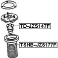 thumbnail image 2 of Febest FRONT SHOCK ABSORBER JOUNCE BUMPER # TD-JZS147F OEM 48331-30120, 2 of 2