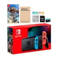 thumbnail image 1 of Nintendo Switch Neon Red Blue Joy-Con Console Set, Bundle With Immortals Fenyx Rising And Mytrix Accessories Nintendo HADSKEAAA, 1 of 2