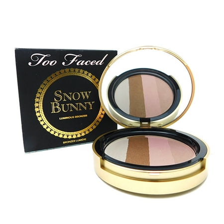 Too Faced Snow Bunny Luminous Bronzer for Women, 0.28