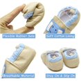 thumbnail image 6 of Infant Baby Boys Girls Slipper Soft Sole Non Skid Sneaker Moccasins Toddler First Walker Cirb House Shoes, 6 of 7