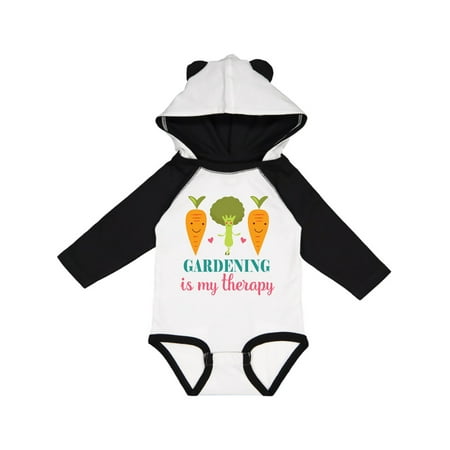 

Inktastic Gardening is my Therapy Gift Baby Girl Long Sleeve Bodysuit