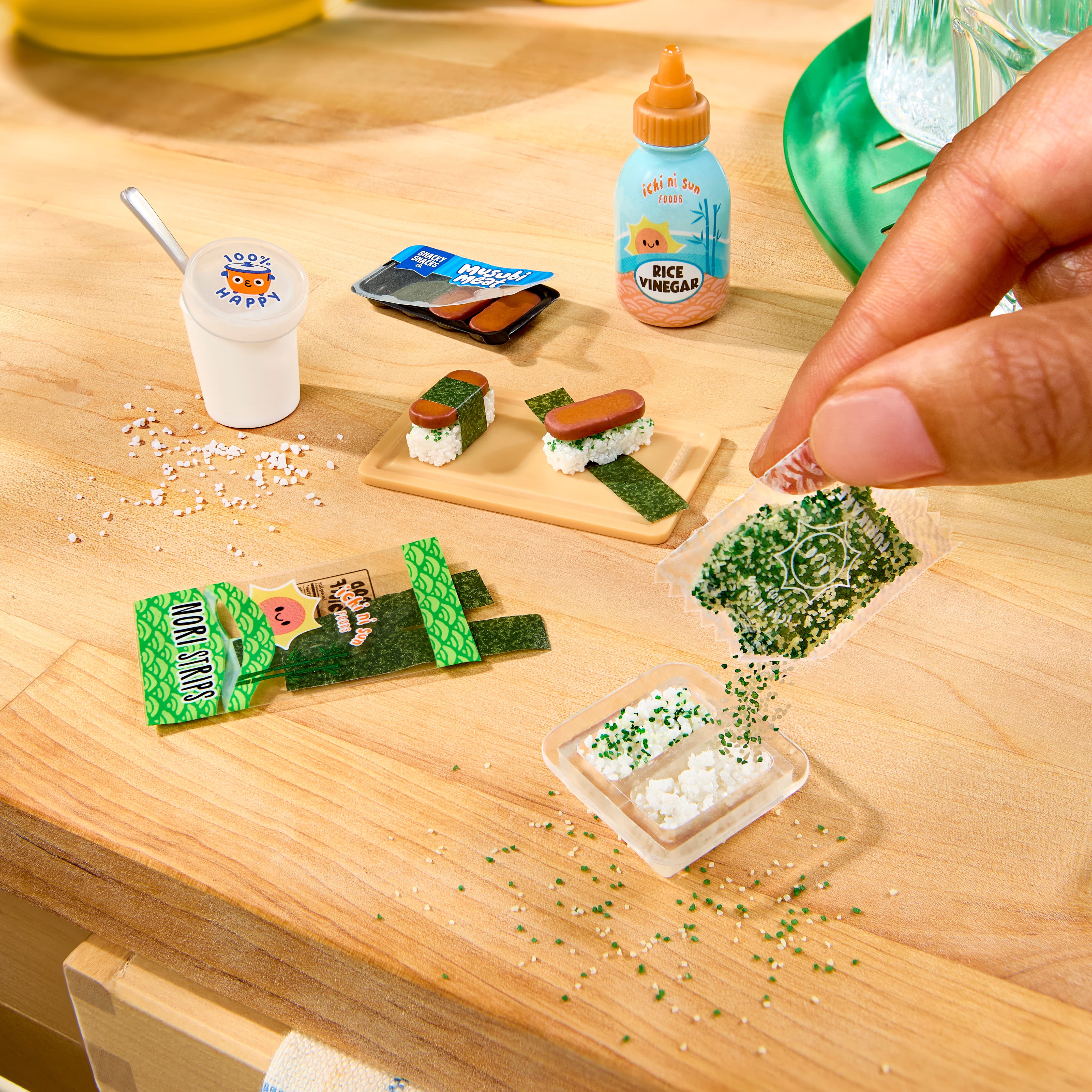 MGA's Miniverse Make It Mini Cafe Series 7 Mini Collectibles, Mystery Blind Packaging, Resin Play, Replica Food, Not Edible, Collectors, 8+
