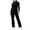 Black, variant on Krdevn Girls Insulated Ski Bib Overalls Waterproof Snow Pants for Toddler Kids Outdoor Winter Play Cold Weather Windproof Thermal Overalls,4-5 Years