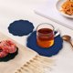 thumbnail image 5 of Cateissary Mantel Individual de silicona con aislamiento térmico para de comedor, restaurante, cocina, centros de mesa, decoración, regalo Mostrada azul, 5 of 6