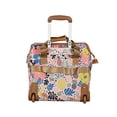 thumbnail image 4 of Lily Bloom Design Pattern Carry on Bag Wheeled Cabin Tote (Cabin Pink), 4 of 7