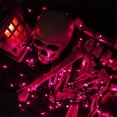 thumbnail image 3 of Cadena de luces de color morado brizled, 100 miniluces, 6,5 m, para Halloween, 3 of 7
