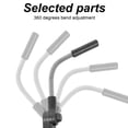 thumbnail image 3 of Sombrilla Para Cochecito De Bebé, Paraguas Portátil Ajustable De 360 ​​​​grados, Fuerte Resistencia Al Viento Con Clip Para Silla Plegable, 3 of 7
