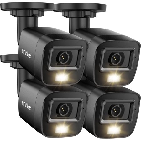 4 Pack 1080P HD TVI Home Security Camera Outdoor Indoor, 1920TVL, IP66 Waterproof, Night/Day Vision, Surveillance CCTV Bullet Cam