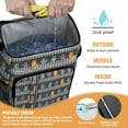 thumbnail image 2 of Cat Paw Print Backpack Cooler – Leakproof Insulated Cooler Bag with Adorable Cat Design, Ideal for Travel, Camping & Picnic, 2 of 6