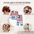 thumbnail image 7 of Fotbe Thank You Veterans Pattern Long Sleeve Pajama Set for Women,Sleepwear Set,2-piece Loungewear Set,Soft PJs Comfy Nightwear with Pockets -Large, 7 of 7
