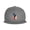 Gray, variant on Snapback Hat Lineman America Flag Flat Brim Adjustable Baseball Cap for Men Women Trucker Hat Gray