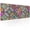 Colorful Mandala, variant on Colorful Mandala Gaming Mouse Pad XL Pretty Boho Bohemian Extended Big Large Desk Mat Non-Slip Rubber Base Stitched Edge Long Keyboard Mousepad for PC Computer Laptop,31.5×11.8 in