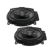 Pioneer TS-A6960F 4-Way 450W 6x9 Coaxial Car Speakers, Black (2 Pairs)