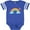 Football Blue and White, variant on Inktastic Rainbow Boys or Girls Baby Bodysuit