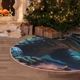 thumbnail image 5 of Sikiie Starry Sky Colorful Crocodile A Nativity Christmas Tree Skirt, Jesus Christian Winter Holiday Tree Mat Decoration(30-48IN)36", 5 of 6