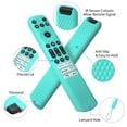 thumbnail image 2 of Remote Control Protective Cover Silicone Sleeve for TCL RC813 FMB1/RC923 FMB3/RC902V FMR1 FMR4 FMR5 Smart TV Shockproof Remote Controller Cases, 2 of 9