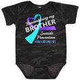 thumbnail image 3 of Inktastic Remembering my Brother- suicide prevention awareness Boys or Girls Baby Bodysuit, 3 of 5