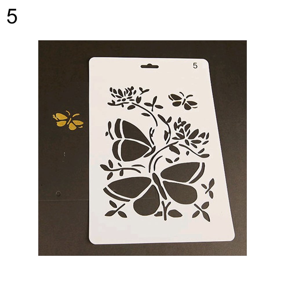 Realyc Plastic Embossing Template DIY Paper Card Craft Photo Album