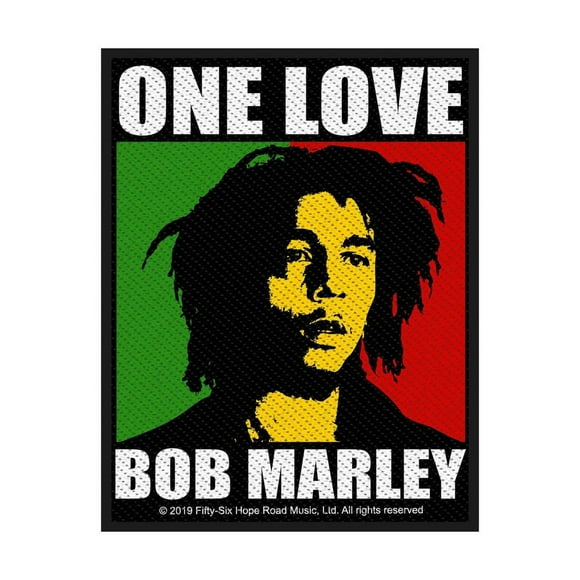 Bob Marley One Love Woven Patch