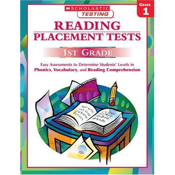 Pre-Owned Reading Placement Tests: Easy Assessments to Determine Students' Levels in Phonics, Vocabulary, and Reading Comprehension : 1st Grade Paperback