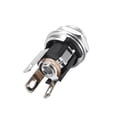 thumbnail image 3 of PCB Mount DC Connector Audio Video Socket DC025M 3 Pin Female 5.5mmx2.5mm Black 8Pcs, 3 of 3