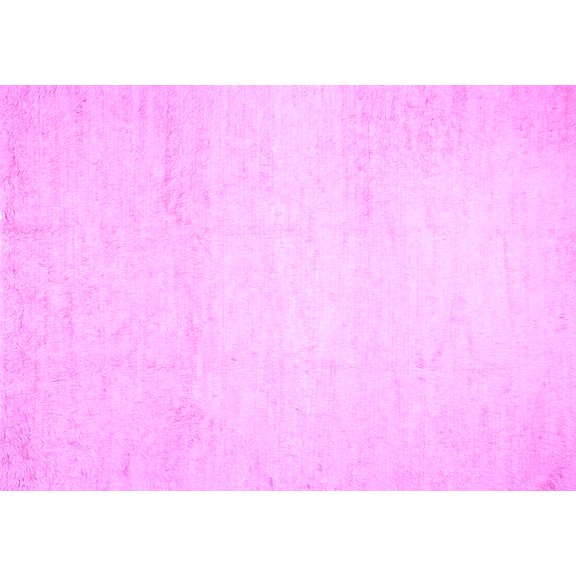 Ahgly Company Indoor Rectangle Solid Purple Modern Area Rugs, 5' x 7'