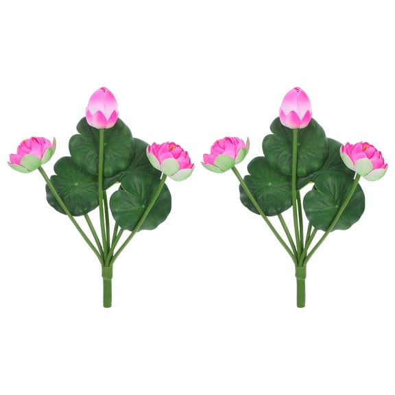Gradeneve Artificial Flower Bouquets, 2pcs Realistic Simulation Tabletop Floral Arrangement Decor