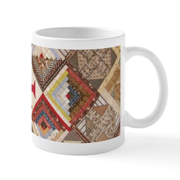 CafePress - Vintage Underground Railroad Quilt Mug - 11 oz Ceramic Mug - Novelty Coffee Tea Cup