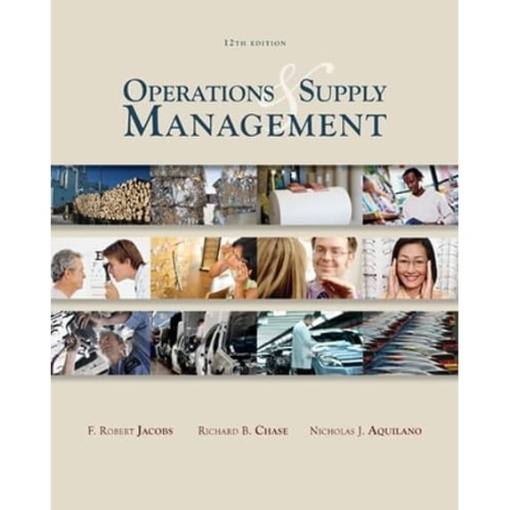 Pre-Owned Operations & Supply Management wStudent DVD Rom (Hardcover) 0077228936 9780077228934