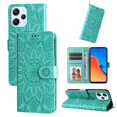 thumbnail image 5 of Funda tipo cartera GANGXUN para Xiaomi Redmi 12 4G , diseño girasol, cuero PU, soporte, cierre magnético, tarjetero, 5 of 5
