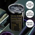 thumbnail image 5 of Social Worker Gifts Tumbler for Women Men,20 oz Stainless Steel Insulated Tumblers with Lid, Thank You for Being Awesome Gift for Social Worker (social woker), 5 of 7