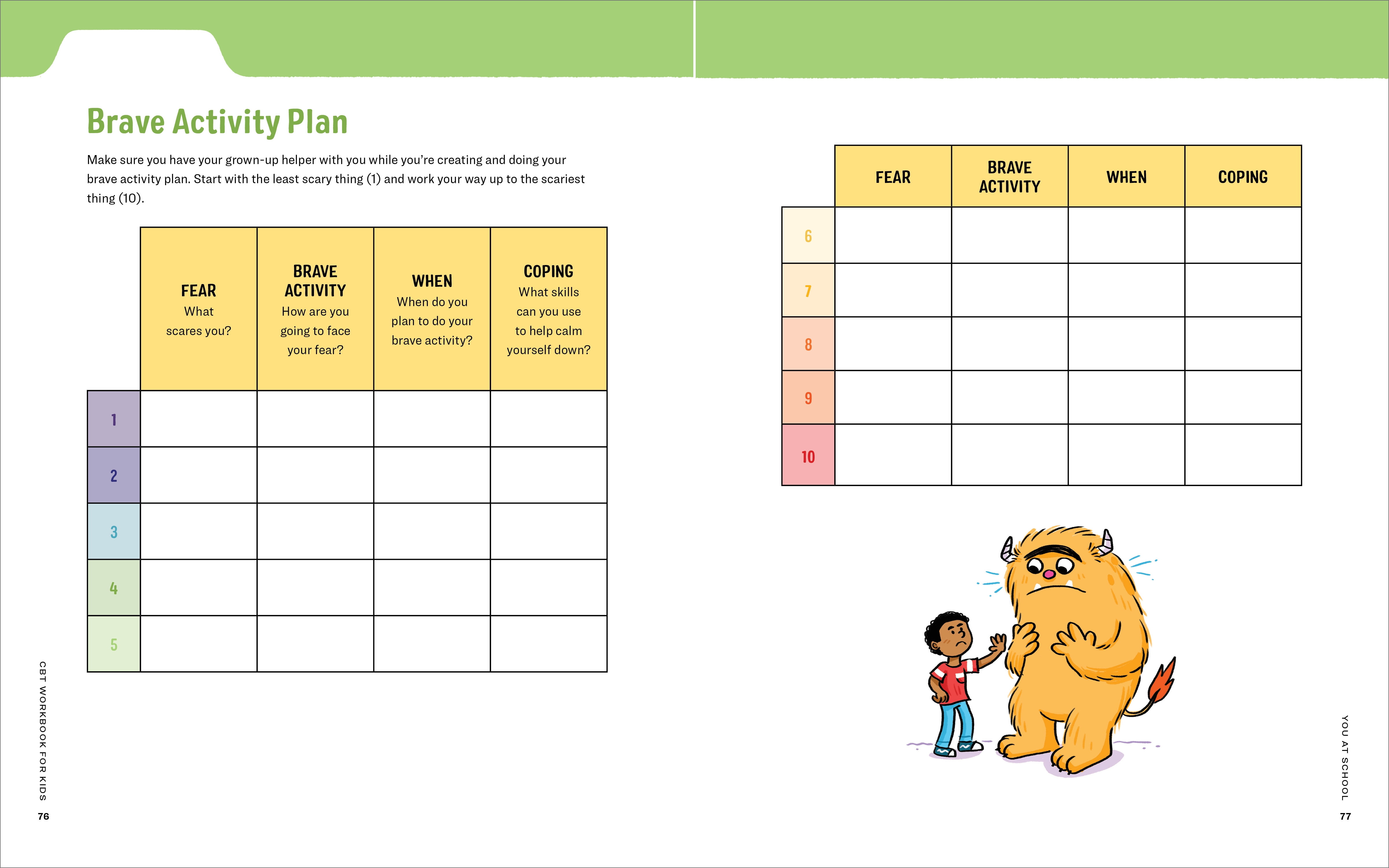 Health and Wellness Workbooks for Kids: CBT Workbook for Kids (Spiral Bound)
