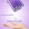 thumbnail image 5 of Funda protectora para iPhone 11 Glitter, Liquid Bling Quicksand 3 en 1 híbrido resistente a impactos a prueba de golpes parachoques duro cubierta protectora de goma transparente suave, 5 of 5