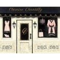thumbnail image 2 of Adams, Emily 24x20 White Modern Wood Framed Museum Art Print Titled - Chemise Chantilly, 2 of 4