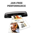 thumbnail image 6 of Fellowes Image Last Letter  Jam Free - 100-Pk - 3 Mil- Clear Plastic - 9 x 11.5 Glossy Laminating Pouches, 6 of 6