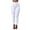 White, variant on Dream Lifestyle Solid Color Button Fly Slim Women Leggings High Waist Pockets Stretchy Pencil Pants Female Clothing