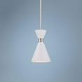 thumbnail image 3 of -One Light Mini Pendant In Contemporary Style-5.5 Inches Wide By 9.25 Inches Tall-Glitter Gloss White Finish George Kovacs Lighting P1821-44F, 3 of 3