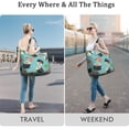 thumbnail image 5 of Weekender Bag Sports Gym Tote Bag for Travelers on Short Trips Sushi, 5 of 5