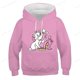 thumbnail image 1 of Nueva sudadera con capucha informal, estampado 3d de Disney Mary Cat, sudadera con capucha para niños, jersey de manga larga, calle, niños y niñas160 zhangmengya CONDUJO, 1 of 2