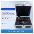 thumbnail image 2 of F1 Grade 24 Pcs 1-500g Kit de Poids pour Balance Numérique en Acier Inoxydable 304, 2 of 7