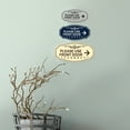 thumbnail image 4 of Victorian Please Use Front Door (Right Arrow) Sign (Black Gold) - Large, 4 of 5