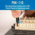 thumbnail image 4 of Jonard Tools TK-RJ45 Network Tool Kit for CAT5, CAT5E, and CAT6  Includes 6-in-1 Crimper RJ11 / RJ12 / RJ45, Punch Down Tool, Cable Stripper, and RJ45 & RJ12 Connectors, 4 of 6