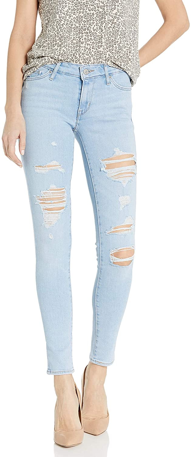 Levi's Women's 711 Skinny Jeans, Azure 
