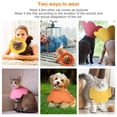 thumbnail image 6 of 3 Pieces Cat Recovery Collar, Adjustable Cat Cone Collar for Kitten Cats, Sun Flower Neck Cat Cone Recovery Collar for Pet Kitten Cat Puppy Rabbit to Prevent from Biting Scratching, 6 of 8