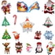 thumbnail image 4 of pieza de globos de aluminio de Feliz Navidad para Año Nuevo, Papá Noel, muñeco de nieve, árbol de Navidad, bolas de pingüino, decoraciones navideñas para el hogar, 4 of 5