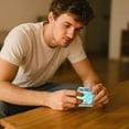 thumbnail image 4 of LED Illuminated Novelty Keyboard Clicker Toy Interactive Light Up Keychain for Stress and, 4 of 5