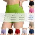 thumbnail image 3 of WPPGONE Legging Shorts for Women High Waisted Pleated Butt Lifting Skinny Fit Stretchy Comfortable Bottoms Yoga Sports Gym Athletic Shorts, 3 of 5