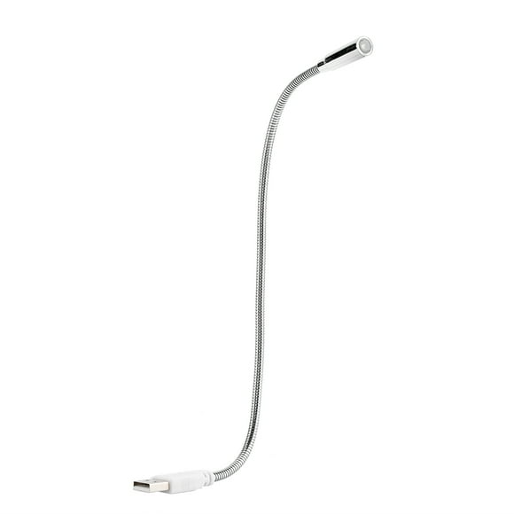 Luz Nocturna USB ANGGREK Para Computadora Portátil Mini Flexible Blanca