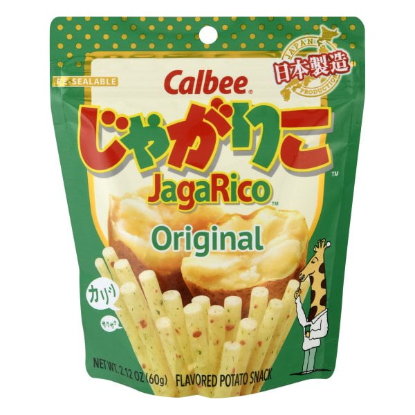 Calbee JagaRico Original Potato Snack,Made in Japan 2.12 oz